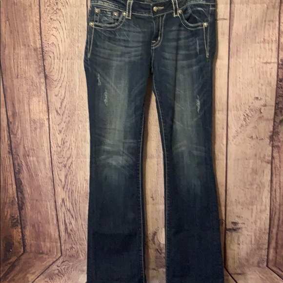 Authentic Miss Me jeans size 31 denim ladies teens - Picture 7 of 7